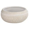 Dehner Keramik-Schale Rustika, Bauchig, Creme -Pflanzenbedarf Geschäft 1000074 PR FS 001 SchaleRustikaDehnerExpressHerzig