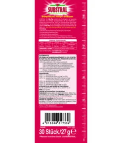 Substral® Blühpflanzen Dünger-Stäbchen, 30 Stk. -Pflanzenbedarf Geschäft 1517960 WE DE 001 SubstralDuengestaechenBluehpflanzen30Stueck