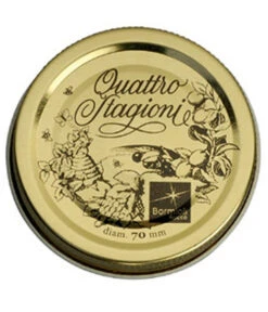 Quattro Stagioni Schraubglas, 250 Ml -Pflanzenbedarf Geschäft 1600188 1600550 WE FS 003 DosenzentraleSchraubglasDeckel