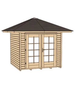 Weka Gartenhaus 177 4-Eck Gr. 1, Ca. B318/H280/T318 Cm 7 Weka Gartenhaus 177 4-Eck Gr. 1, Ca. B318/H280/T318 Cm -Pflanzenbedarf Geschäft 1808443 WE DE 002 BBHMEDITERRANA4ECKGR1