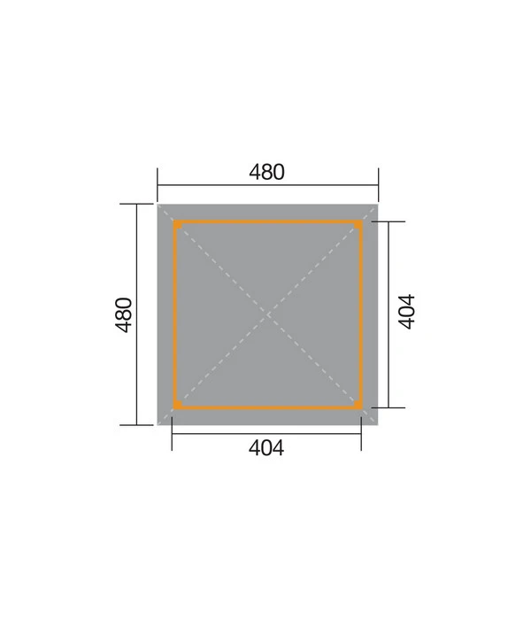 Weka Gartenoase 651 A Gr. 2, Ca. B480/H314/T480 Cm 4 Weka Gartenoase 651 A Gr. 2, Ca. B480/H314/T480 Cm – Bild 2