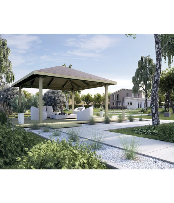 Weka Gartenoase 651 A Gr. 2, Ca. B480/H314/T480 Cm 3 Weka Gartenoase 651 A Gr. 2, Ca. B480/H314/T480 Cm