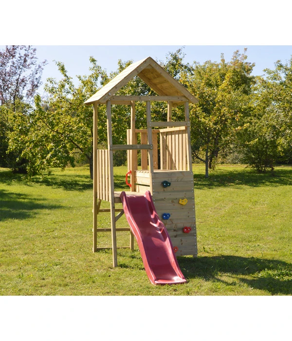 Wendi Toys Spielturm Hase, Ca. B110/H270/T260 Cm 4 Wendi Toys Spielturm Hase, Ca. B110/H270/T260 Cm – Bild 2
