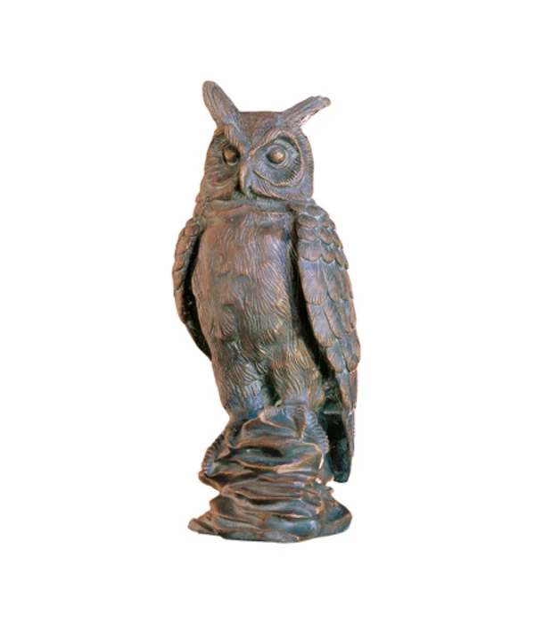 Rottenecker Bronze-Eule, 13 X 15 X 37 Cm 3 Rottenecker Bronze-Eule, 13 X 15 X 37 Cm