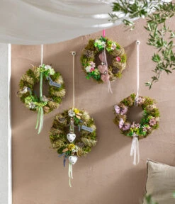 Dehner Türkranz Lavendel, Ca. Ø28 Cm -Pflanzenbedarf Geschäft 22020216 WE MO 001 ImageBildKraenze Fruehling01