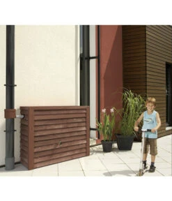 GARANTIA Woody Wandtank 350 L -Pflanzenbedarf Geschäft 2469575 WE MO 001 WoodyWandtank350Ldarkwood