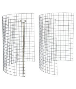 Dehner Kompostersilo, Verzinkt, Ca. Ø95/H95 Cm -Pflanzenbedarf Geschäft 248625 BildD 001 KompostersiloVerzinktKompostsiloVerzinkt95Cm