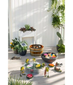 Holz-Weinfasskübel, Rund, Braun -Pflanzenbedarf Geschäft 2505824 WE MO HolzWeinfasskuebelHolzkuebelWeinkuebelHolzfasskuebelkuebel