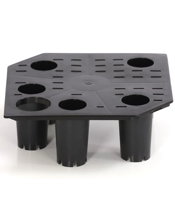 Dehner Kunststoff-Topf Elise, Konisch, Matt, Inkl. Bewässerungsystem 9 Dehner Kunststoff-Topf Elise, Konisch, Matt, Inkl. Bewässerungsystem – Bild 7