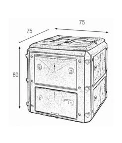 KHW Kunststoff-Komposter Bio Quick, 420 Liter 9 KHW Kunststoff-Komposter Bio Quick, 420 Liter -Pflanzenbedarf Geschäft 2550523 WE DE 001 KHWKunststoffKomposterBioQuick420Liter