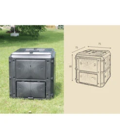 KHW Kunststoff-Komposter Bio Quick, 420 Liter 8 KHW Kunststoff-Komposter Bio Quick, 420 Liter -Pflanzenbedarf Geschäft 2550523 WE FS 003 KHWKunststoffKomposterBioQuick420Liter