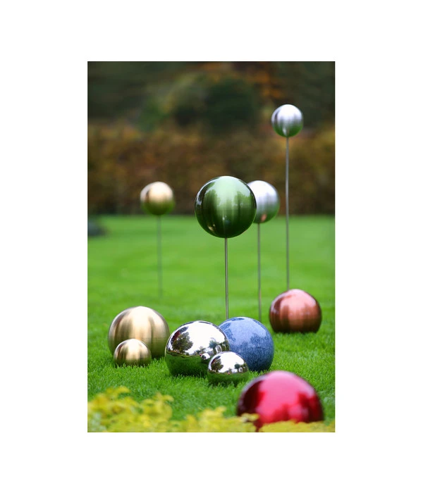 Edelstahlkugel, Poliert, Silber 4 Edelstahlkugel, Poliert, Silber – Bild 2