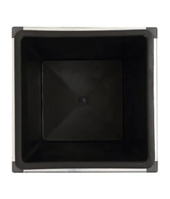 Dehner WPC-Topf Inkl. Kunststoff-Einsatz, Anthrazit -Pflanzenbedarf Geschäft 3220589 WE DE 001 PolystoneTopfinklKunststoffEinsatzBlumentopf