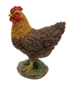 Dehner Polyresin-Henne, 22 X 14 X 32 Cm