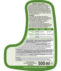 Substral® Pflanzennahrung 5 Substral® Pflanzennahrung -Pflanzenbedarf Geschäft 3948155 WE DE 002 SubstralPflanzennahrung500ml