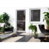 Hecht Fliegengitter Fenster Mit Pollenschutz, Ca B100/H120 Cm -Pflanzenbedarf Geschäft 4019485 4019493 4019501 WE FS 001 HechtFensterbausatzMasterSlim