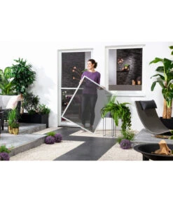 Hecht Fliegengitter Fenster Mit Pollenschutz, Ca B100/H120 Cm 8 Hecht Fliegengitter Fenster Mit Pollenschutz, Ca B100/H120 Cm -Pflanzenbedarf Geschäft 4019485 4019493 4019501 WE MO 001 HechtFensterbausatzMasterSlim