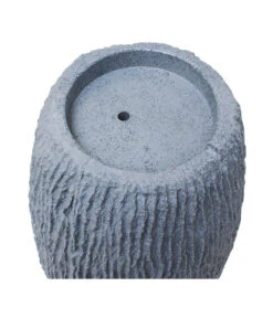 Roto Kunststoff-Blumentopf Samba, Konisch, Ø 48 Cm, Grau -Pflanzenbedarf Geschäft 4056370 WE DE 002 KunststoffBlumentopfSamba62cmgrauBlumenkuebelPflanztopfPflanzkuebel