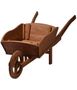 Dobar Pflanzschubkarre, 130 X 40 X 40 Cm -Pflanzenbedarf Geschäft 4154845 WE FS 003 GrossePflanzenschubkarrebraunDobar