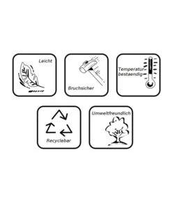 Farmet Kunststoff-Pflanzkübel Atlantis, Doppelwandig Mit Bewässerungssystem, Dunkelanthrazit -Pflanzenbedarf Geschäft 4177804 WE DE 005 WuerfelBo 43x43x43cmFLUORESZIEREND