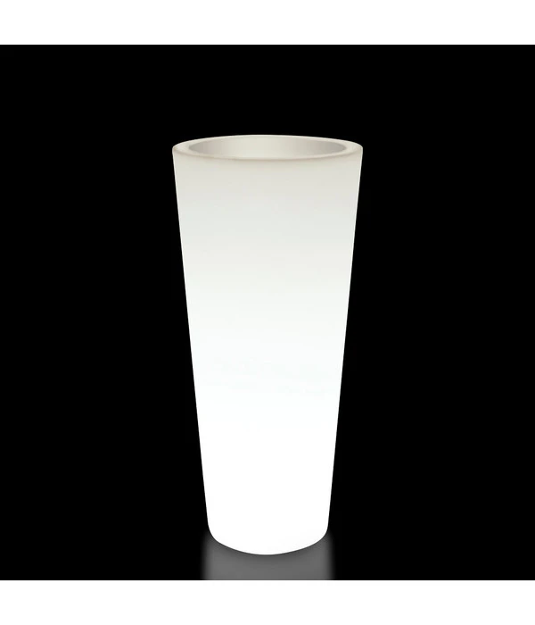 Farmet Kunststoff-Pflanzkübel Hydra, Ca. ø 39/H85 Cm, Perlweiß Beleuchtet 5 Farmet Kunststoff-Pflanzkübel Hydra, Ca. ø 39/H85 Cm, Perlweiß Beleuchtet – Bild 3