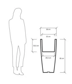 Farmet Kunststoff-Pflanzkübel Hydra, Ca. ø 39/H85 Cm, Perlweiß Beleuchtet 11 Farmet Kunststoff-Pflanzkübel Hydra, Ca. ø 39/H85 Cm, Perlweiß Beleuchtet -Pflanzenbedarf Geschäft 4184800 WE DE 004 HYDRARunderPflanzkuebelDurchmesser39cm85cmhochPERLWEISSBELEUCHTETPERLWEISS