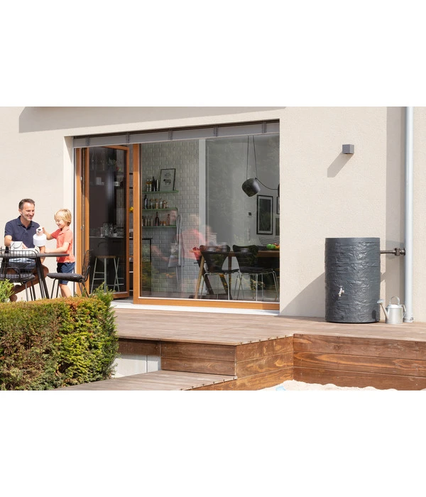 GARANTIA Muro Regenspeicher, Graphit Grey 8 GARANTIA Muro Regenspeicher, Graphit Grey – Bild 6