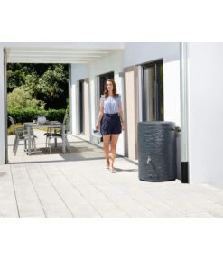 GARANTIA Muro Regenspeicher, Graphit Grey 16 GARANTIA Muro Regenspeicher, Graphit Grey -Pflanzenbedarf Geschäft 4296935 WE MO 002 GARANTIAMuroRegenspeicher260lgraphitegreyRegentonneRegentank