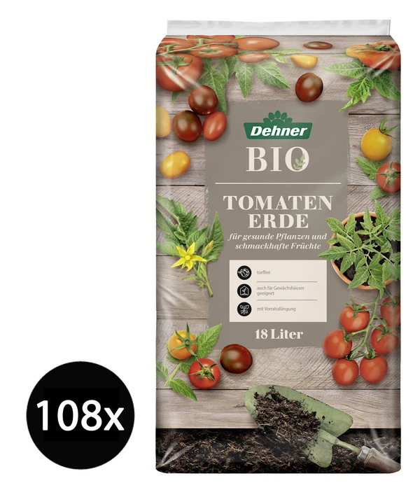 Dehner Bio Tomatenerde, 108 X 18 Liter 3 Dehner Bio Tomatenerde, 108 X 18 Liter