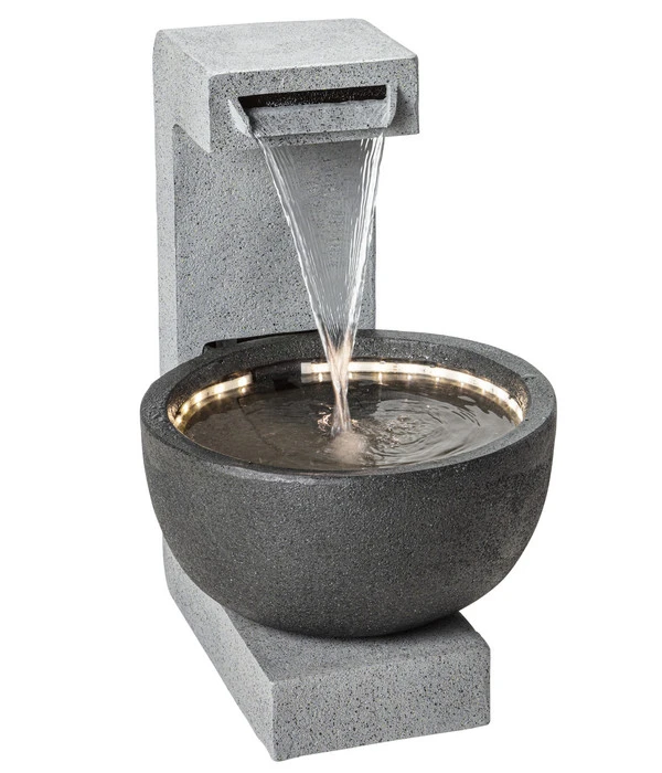 Dehner Polyresin-Gartenbrunnen Madeira, Ca. H65 Cm 4 Dehner Polyresin-Gartenbrunnen Madeira, Ca. H65 Cm – Bild 2