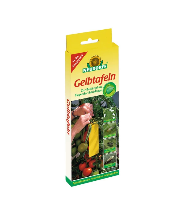 Neudorff Gelbtafeln, Ca. B7,5/T20 Cm, 7er-Set 2 Neudorff Gelbtafeln, Ca. B7,5/T20 Cm, 7er-Set