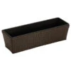 Dehner Polyrattan-Kasten Alicante, Rechteckig, Braun 1 Dehner Polyrattan-Kasten Alicante, Rechteckig, Braun -Pflanzenbedarf Geschäft 5127170 5127121 WE FS 001 DehnerPolyrattanKastenrechteckigbraun