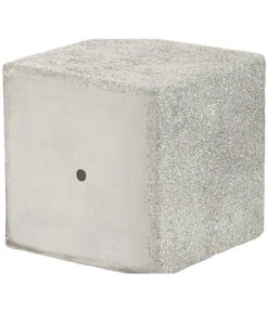 Dehner Leichtbeton-Topf Rock, Quadratisch, Grau -Pflanzenbedarf Geschäft 5157524 5157532 5157540 WE FS 002 LeichtbetonTopfEinzBlumentopfPflanztopf