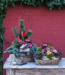 Grabgesteck In Liebe, Herzförmig, Ca. B55/H40/T45 Cm -Pflanzenbedarf Geschäft 6462881 WE MO 001 SerieInLiebePremiumAllerheiligen2023