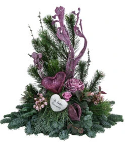 Grabgesteck Unvergessen, Ca. B60/H60/T40 Cm