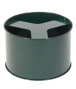 RENNER Metall-Regentonne Inkl. Steckanschluss Und Sockel, 150 L, Dunkelgrün -Pflanzenbedarf Geschäft 6609507 WE FS 001 SockelfuerRegentonnen