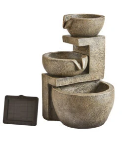 Smart Garden Solarbrunnen Genoa Cascade, Ca. H49 Cm -Pflanzenbedarf Geschäft 6694764 WE DE 001 SolarbrunnenGenoaCascade
