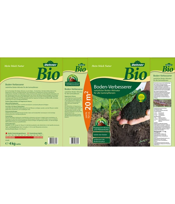 Dehner Bio Boden-Verbesserer, 4 Kg 4 Dehner Bio Boden-Verbesserer, 4 Kg – Bild 2