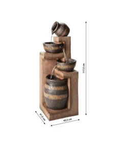 Dehner Polyresin-Gartenbrunnen Monterry, Ca. H117,5 Cm -Pflanzenbedarf Geschäft 6742472 WE DE 001 DehnerPolyresinGartenbrunnenMonterry