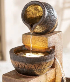 Dehner Polyresin-Gartenbrunnen Monterry, Ca. H117,5 Cm -Pflanzenbedarf Geschäft 6742472 WE DE 002 DehnerPolyresinGartenbrunnenMonterryNEU