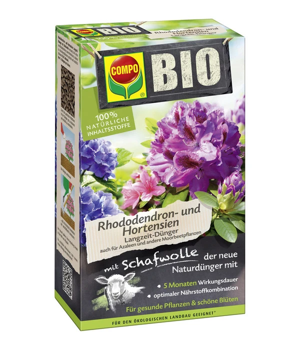 COMPO BIO Rhododendron Und Hortensien Langzeit-Dünger, 750 G 3 COMPO BIO Rhododendron Und Hortensien Langzeit-Dünger, 750 G