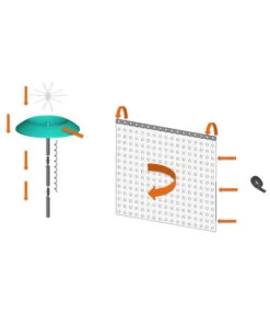 KHW Tomatenhut -Pflanzenbedarf Geschäft 6818819 WE DE 002 Tomatenhut 2erSet