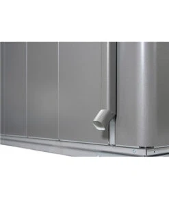 Biohort Gerätehaus Neo 1C, Silber/quarzgrau -Pflanzenbedarf Geschäft 6885255 WE DE 002 BiohortGeraetehausNeo 1