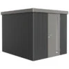 Biohort Gerätehaus Neo 3B, Dunkelgrau/quarzgrau -Pflanzenbedarf Geschäft 6885503 WE FS 001 BiohortGeraetehausNeo3B