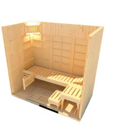 Weka Infrarotkabine Uppsala Kombi, Inkl. OS-Ofen -Pflanzenbedarf Geschäft 6914824 WE DE 003 WekaInfrarotkabineUppsalaKombi