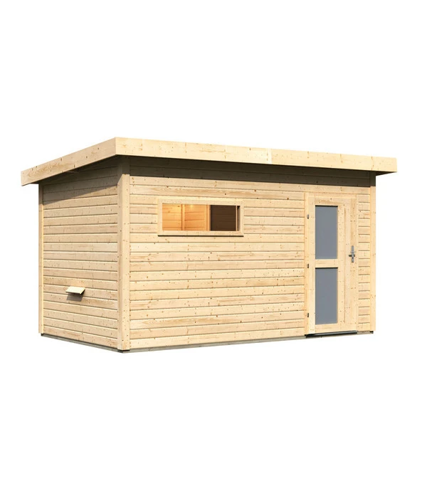 Wolff Finnhaus Saunahaus Basic Melina 40, Inkl. Bio-Ofen 3 Wolff Finnhaus Saunahaus Basic Melina 40, Inkl. Bio-Ofen