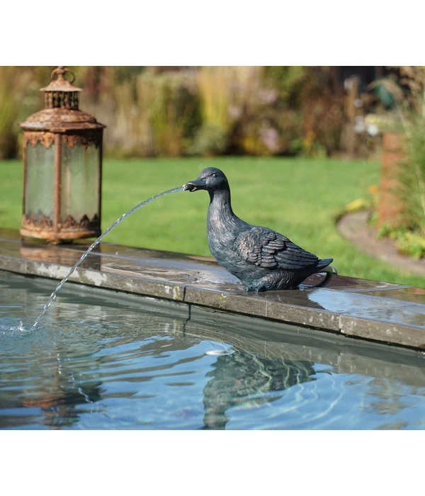 Ubbink Polyresin-Wasserspeier Ente, Ca. B15/H24/T29 Cm 4 Ubbink Polyresin-Wasserspeier Ente, Ca. B15/H24/T29 Cm – Bild 2