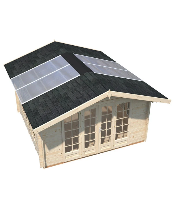 Palmako Gartenhaus Irene, Ca. B450/H268/T520 Cm 4 Palmako Gartenhaus Irene, Ca. B450/H268/T520 Cm – Bild 2