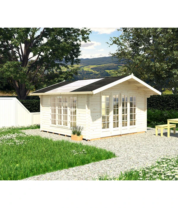 Palmako Gartenhaus Irene, Ca. B450/H268/T520 Cm 5 Palmako Gartenhaus Irene, Ca. B450/H268/T520 Cm – Bild 3